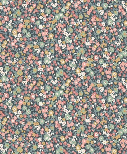 Tapeta kwiatki Casadeco FLOM 89216424 Pansy Flower Market