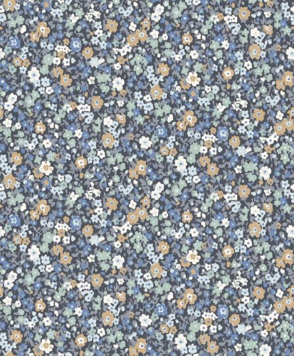 Tapeta kwiatki Casadeco FLOM 89216518 Pansy Flower Market