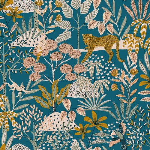 Tapeta dżungla Caselio LGG 104486488 Jane Let's Go Girls!