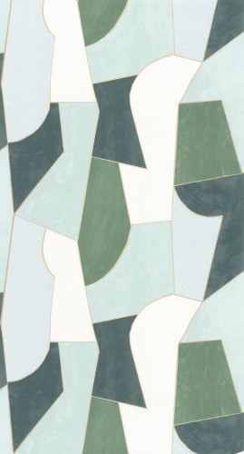 Tapeta geometryczna abstrakcyjna Caselio 104517020 Etoffe XXL