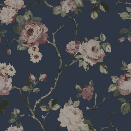 Tapeta kwiaty vintage Esta Home 139409 Vintage Flowers