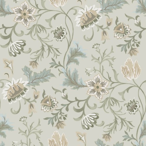 Tapeta roślinne pnącza vintage Esta Home 139412 Vintage Flowers