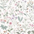 Tapeta łąka Esta Home 139482 Vintage Flowers