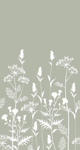 Mural polne kwiaty Esta Home 159214 Vintage Flowers