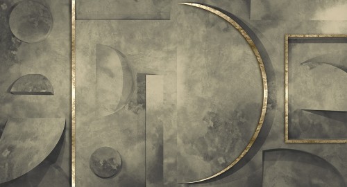 Fototapeta współczesny księżyc Muance MU14008 Ivory Moon Dusk