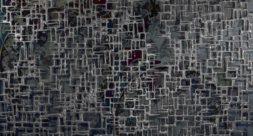 Fototapeta współczesny labirynt Muance MU14045 Luxor Dusk