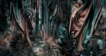 Fototapeta egzotyczna Muance MU14049 Forest of Silk Dusk
