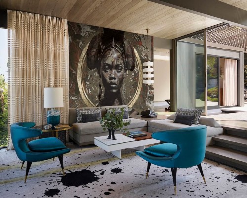 Fototapeta królowa Afryki Muance MU14001 Nefertari Dusk