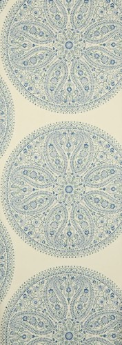 Tapeta orientalny ornament Sanderson DCAVPC103 Paisley Circles One Sixty