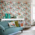 Tapeta bukiety róż Sanderson 214606 Chelsea One Sixty