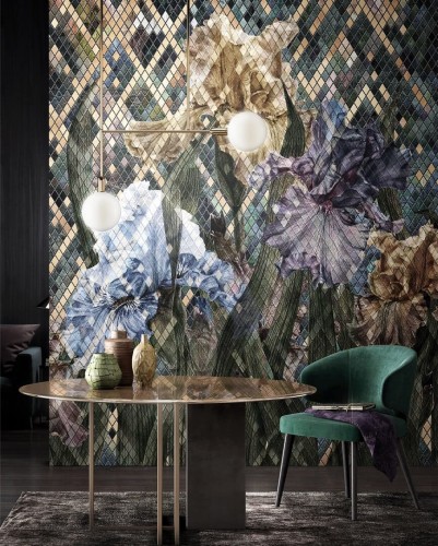 Fototapeta kwiaty irysy Wonderwall Iris 35076307