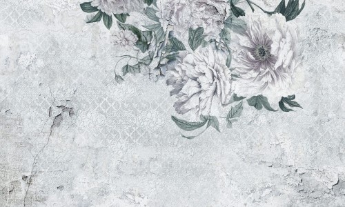 Fototapeta kwiaty i ornament Wonderwall Solange 35075101