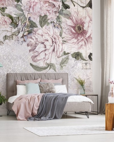 Fototapeta kwiaty i ornament Wonderwall Solange 35075105