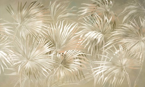 Fototapeta palmowe liście Wonderwall Oasis 35061804