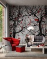 Fototapeta drzewa Wonderwall Vibrant 35055301