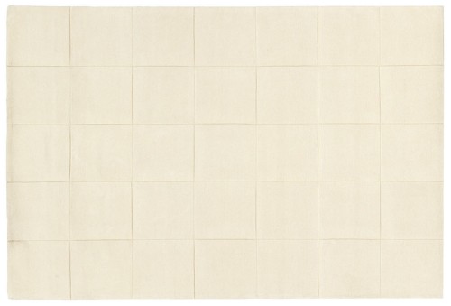 Dywan kafelkowy geometryczny BLOCK Blanc Toulemonde Bochart