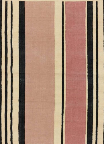 Dywan w pasy CEFALU Argile Toulemonde Bochart