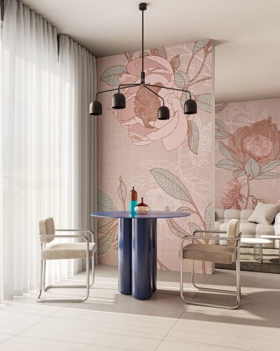 Fototapeta florystyczna Inkiostro Bianco FLORAL RHYTHM INKTANH2301 Flow