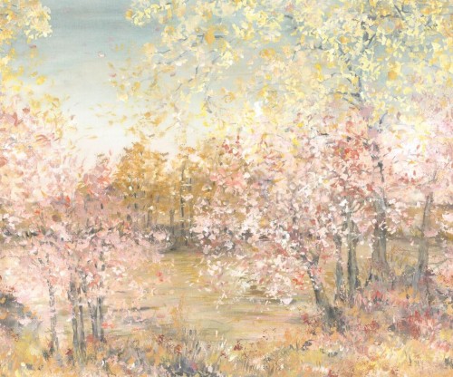 Mural krajobraz ogrodu Casadeco WDWS 88954207 S Artistic Garden WonderWalls