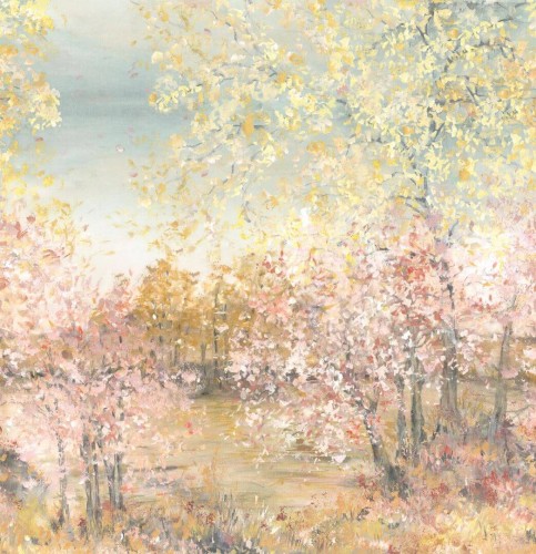 Mural krajobraz ogrodu Casadeco WDWS 88954209 L Artistic Garden WonderWalls