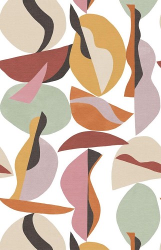 Mural artystyczne kształty Casadeco WDWS 89053304 L Bons Baisers WonderWalls