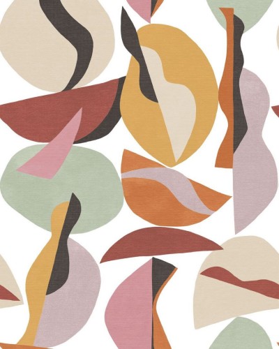 Mural artystyczne kształty Casadeco WDWS 89053305 S Bons Baisers WonderWalls