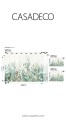 Mural akwarelowe liście Casadeco WDWS 89117711 M Nature Sauvage WonderWalls