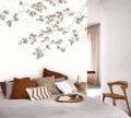 Mural gałęzie i liście Casadeco WDWS 89134108 M Calming Leaves WonderWalls