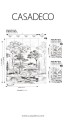 Mural botaniczny krajobraz Casadeco WDWS 89159004 L Piana WonderWalls