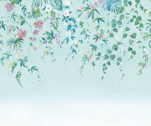 Mural roślinny Casadeco WDWS 89166707 S Ronde Vegetale WonderWalls