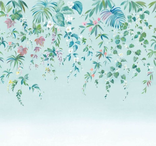 Mural roślinny Casadeco WDWS 89166708 M Ronde Vegetale WonderWalls