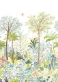 Mural dżungla Casadeco WDWS 89187403 M Funky Tropic WonderWalls