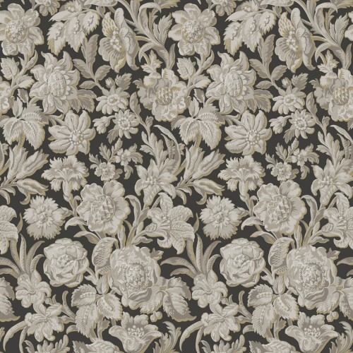 Tapeta florystyczna Sandberg S10247 Valentin Charcoal Le Village
