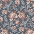 Tapeta kwiaty Sandberg S10253 Amelia Indigo Blue Le Village