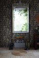 Tapeta roślinna w owoce i liście Sandberg S10257 Fig garden Charcoal Le Village