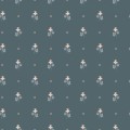 Tapeta drobne kwiatki Sandberg S10269 Mimi Indigo Blue Le Village