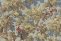 Fototapeta botaniczna - liście dębu i ptaki Sandberg S10273 Benjamin Forest Green Le Village
