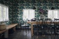 Tapeta drzewa Sandberg 444-66 Raphael Blue Le Village