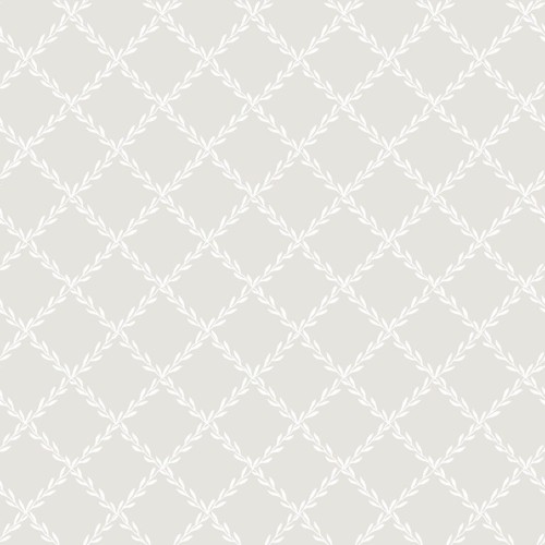 Tapeta roślinny trejaż Sandberg S10302 Trellis Gray Essentials
