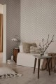 Tapeta roślinny trejaż Sandberg S10306 Trellis Graphite Essentials