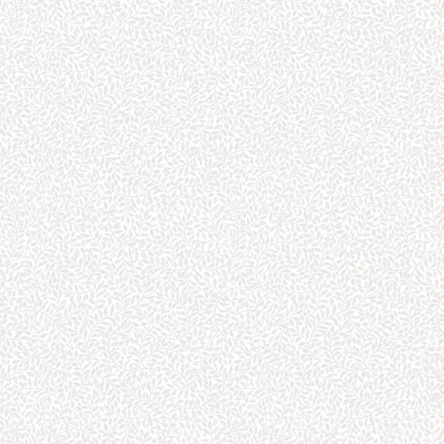 Tapeta drobne liście Sandberg S10307 Bladverk Gray Essentials