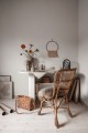 Tapeta drobne liście Sandberg S10307 Bladverk Gray Essentials