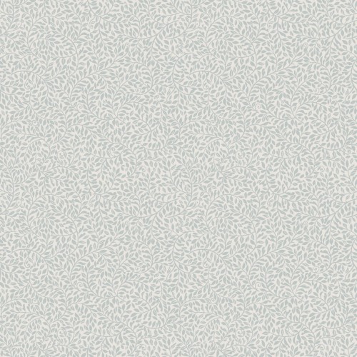Tapeta drobne liście Sandberg S10311 Bladverk Misty Blue Essentials
