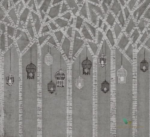 Fototapeta Wall&Deco Biancospino WDBN1502 Contemporary 15