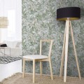 Fototapeta liście bluszczu i arabeska WallArt Edera Green