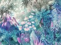 Fototapeta baśniowy las WallArt Fairytale Blue