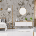Fototapeta kwiaty bawełny WallArt Kotone Beige