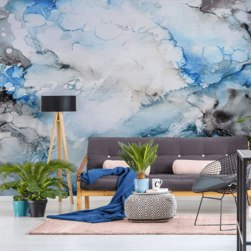 Fototapeta artystyczne jezioro WallArt Lago