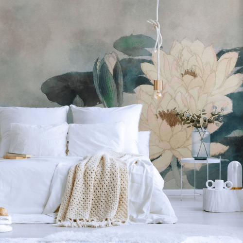 Fototapeta kwiaty – lilie wodne WallArt Ophelia