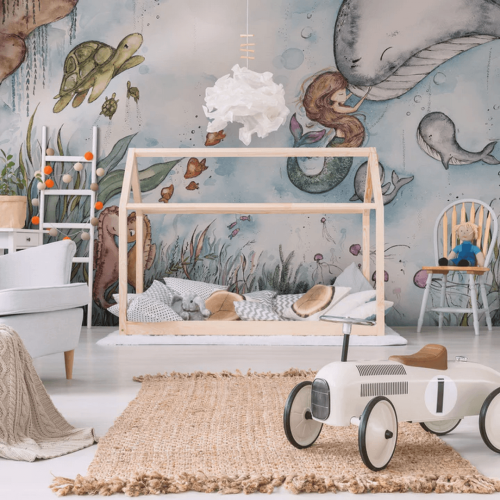 Fototapeta do pokoju dziecka podwodny świat WallArt Sea Child